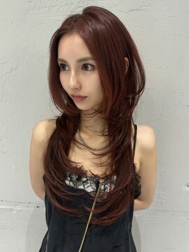 レディアル 渋谷(REDEAL) 韓国ヘア/ブリーチ/暖色カラー/ワンホン【レイヤー/渋谷】