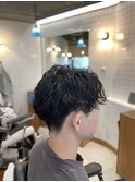 20代30代◎縦落ちツイスパで韓国風マッシュ