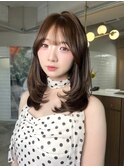 【前田七音】大人モテヘア/韓国ヘア♪