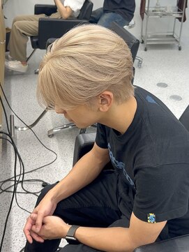 メンズペレ 渋谷(MEN'S PELE) MEN’S HAIR/サーフカール/刈り上げセンターパート/渋谷