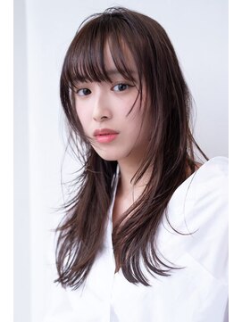 ドリップ バイ ハバナ 原宿(driP. by HAVANA) 20代30代ミディアム韓国風レイヤーカット髪質改善ストレート