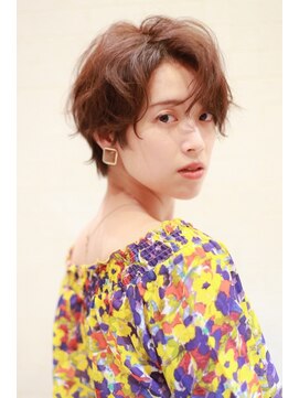 レム 長町店(L.E.M) ハンサムショート × ニュアンスパーマ風