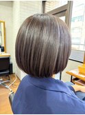 大人可愛いハイライトカラー