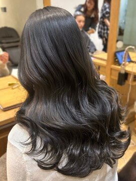 透明感カラーアッシュグレーFU-34