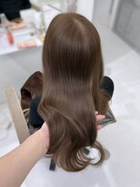 ハピネス 梅田茶屋町店(HAPPINESS)&nbsp;韓国風/レイヤーカット/顔周り/顔まわり/髪質改善/ベージュ