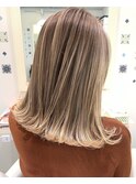 ミルキーベージュグラデーション☆