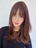 似合わせカット+ハイライト+透明感カラー+うる艶トリートメント