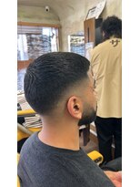 オアゾバーバー(OAZO BARBER) ミドルフェードカット