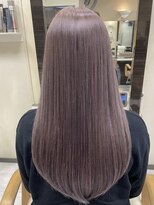 ウェーブス 大宮東口店(wave's)&nbsp;透明感あふれるラベンダーアッシュ×艶髪ストレート