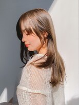 ノエル 池袋店(noel)&nbsp;ブリーチなしダブルカラー/顔周りカット/レイヤーカット