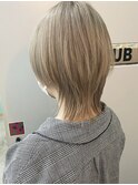 ショートウルフベージュ