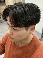 ナム 錦糸町(NAM)&nbsp;MEN’S/リバースセンターパート/ニュアンスパーマ/錦糸町