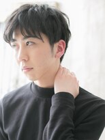 モッズヘアメン 名護大東店(mod's hair men) メンズパーマくせ毛風ブラック重めスマートマッシュl名護大東