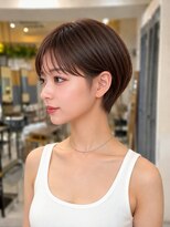 コート 表参道(Cote)&nbsp;【Cote】丸みショート/丸顔/面長/前髪あり/前髪なし/レイヤー