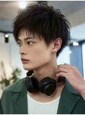 182. ニュアンスパーマ/無造作/メンズ/艶感