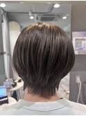 大人ショート/顔周りカット/ベリーショート