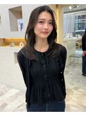 【藤田真由】レイヤーカット ハッシュカット