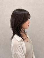 ソレイユバイエルズ(soleil by ailes)&nbsp;ミルクティーブロンドダークブルーデジタルパーマさいたま新都心