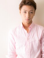 モッズヘア メン 上尾東口店(mod's hair men) ≪mod's men≫ニュアンスパーマでセミウエット束感ショート!A
