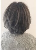 【ruf hair design】グラデーショングレージュカラー ボブ