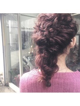 パーク(PAAQ) 【Misa】burgundy PINK