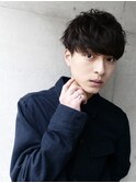 フェザーマッシュ×無造作パーマ