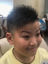 髪師 稲垣&nbsp;ショートアシメ　キッズヘア