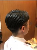かっちり2ブロックメッシュスタイル
