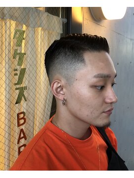 タケシズバーバー(BARBER) バーバーフェードサイドバックパート