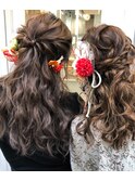 ☆卒業式ダウンセット☆ hair chouchou come 奥山