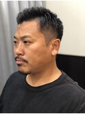 男の無骨ショート