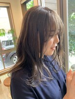 ヘアサロン イロドリ(hair salon irodori)&nbsp;【あざといおくれ毛！】バタフライピーカラー
