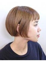 ルプラ ガーデン(le-pla garden) #ミニボブ#ベージュ#ダブルカラー#切りっぱなし#ケアブリーチ