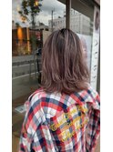 #バレイヤージュ#ピンク#ピンクグレイジュ#ボブ