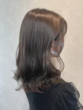 シェノン(Chainon.) 〈Chainon.〉ブリーチなし♪透け感オリーブグレージュ