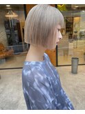 切りっぱなしボブ(お客様スタイル)