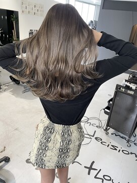 キング 枚方店(K!ng) 【枚方、高槻】ブラウンベージュの透明感カラー