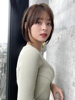 エインアンリー 表参道(AIN.ANLY.)&nbsp;前髪あり大人小顔ボブ20代30代40代【AIN.表参道】川原大地