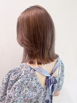 アイティーバイアルバム 下北沢店(IT by ALBUM) チョコブラウン_フェザーバング_ショコラベージュ_ba349971