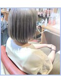 プラチナグレージュ　☆　ケアブリーチ【武蔵小山美容室】