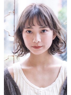 アルテ(ARTE) 【ARTE表参道/青山】モテ髪ミディアム×透明感カラー