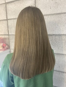ビンナ(BINNA) 黒染め落としからの王道ミルクティーベージュ！