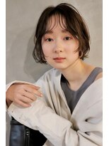 パーク(PARK)&nbsp;【PARK】抜け感ショートボブ×こっくりブラウン