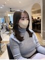 ジーナ セントラル銀座(Zina) 前髪やおくれ毛の細かい顔周りのニュアンスを作るのが得意です!