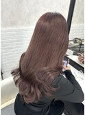 ショコラピンクヘア【アンククロス　渋谷】