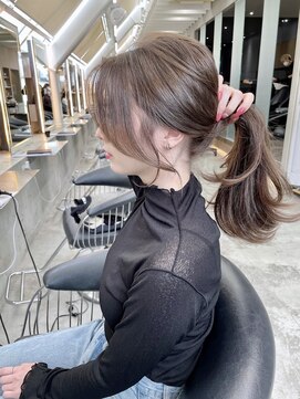 ロンドフルール 大宮東口(Lond fleur) 結んで可愛い韓国お顔周りカット