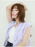 くびレイヤー/顔まわりレイヤー /ナチュラルボブ