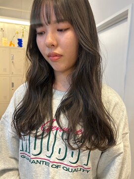 パーク 福岡天神西通り店(parc) オリーブカラートーンダウンオリーブグレージュ