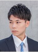 2WAYバングツーブロックビジネスショート　ダウンver