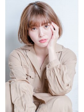 シド 表参道(s.i.d) 大人ふんわり小顔ボブ×無造作カール